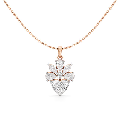 3.75 Ct Luxe Fancy Diamond Pendant