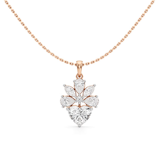 3.75 Ct Luxe Fancy Diamond Pendant