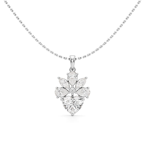 3.75 Ct Luxe Fancy Diamond Pendant