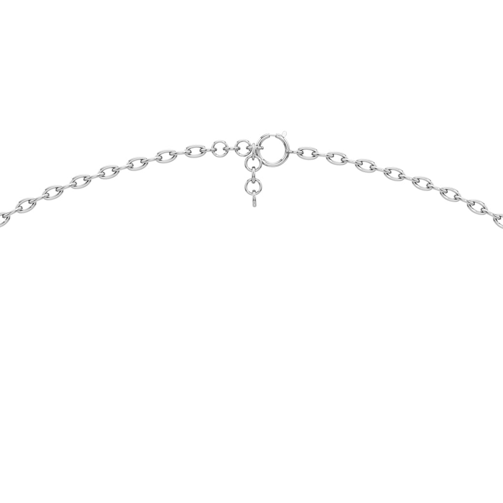 Aurora Halo Round Diamond Pendant Necklace