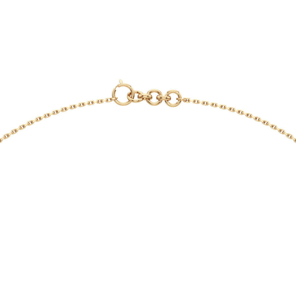 Eterna Circle Diamond Pendant Necklace