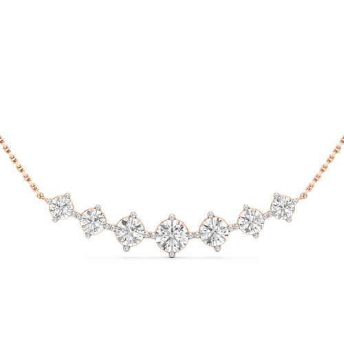 Virelle Diamond Crown Necklace