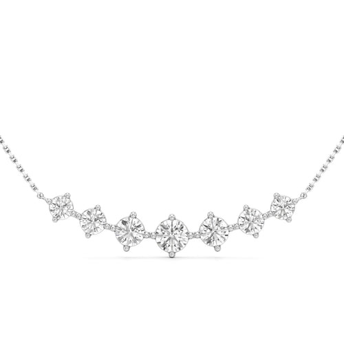 Virelle Diamond Crown Necklace