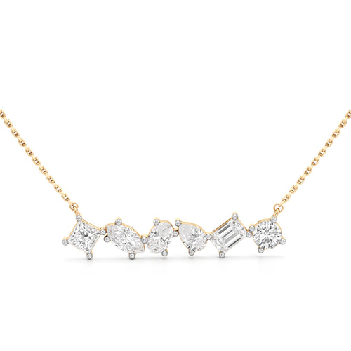 Celestia Harmony Cut Necklace