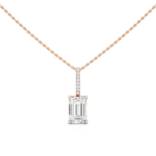 Regalia Emerald Radiance Pendant Necklace