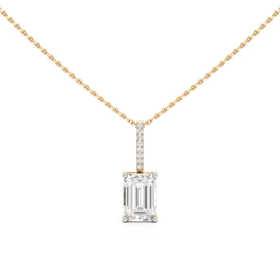 Regalia Emerald Radiance Pendant Necklace
