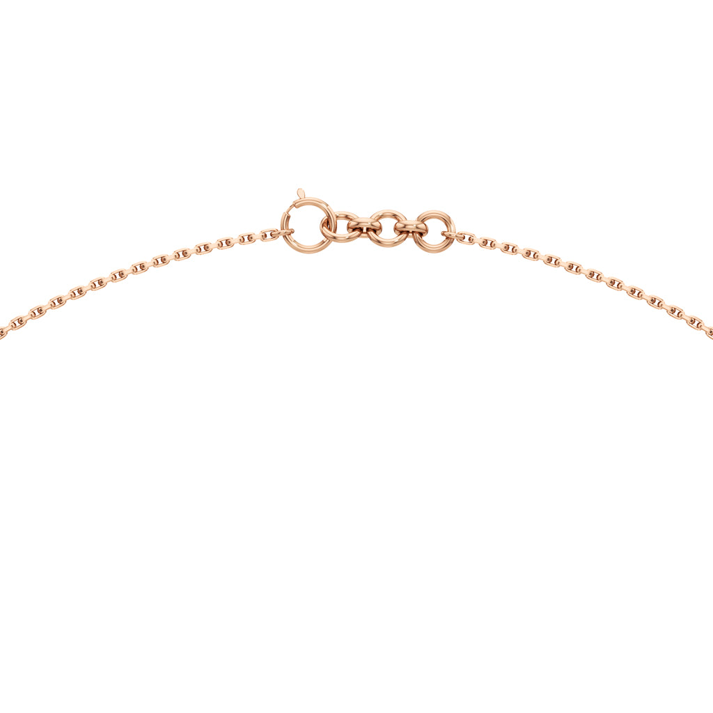 Radiant Duo Diamond Pendant Necklace