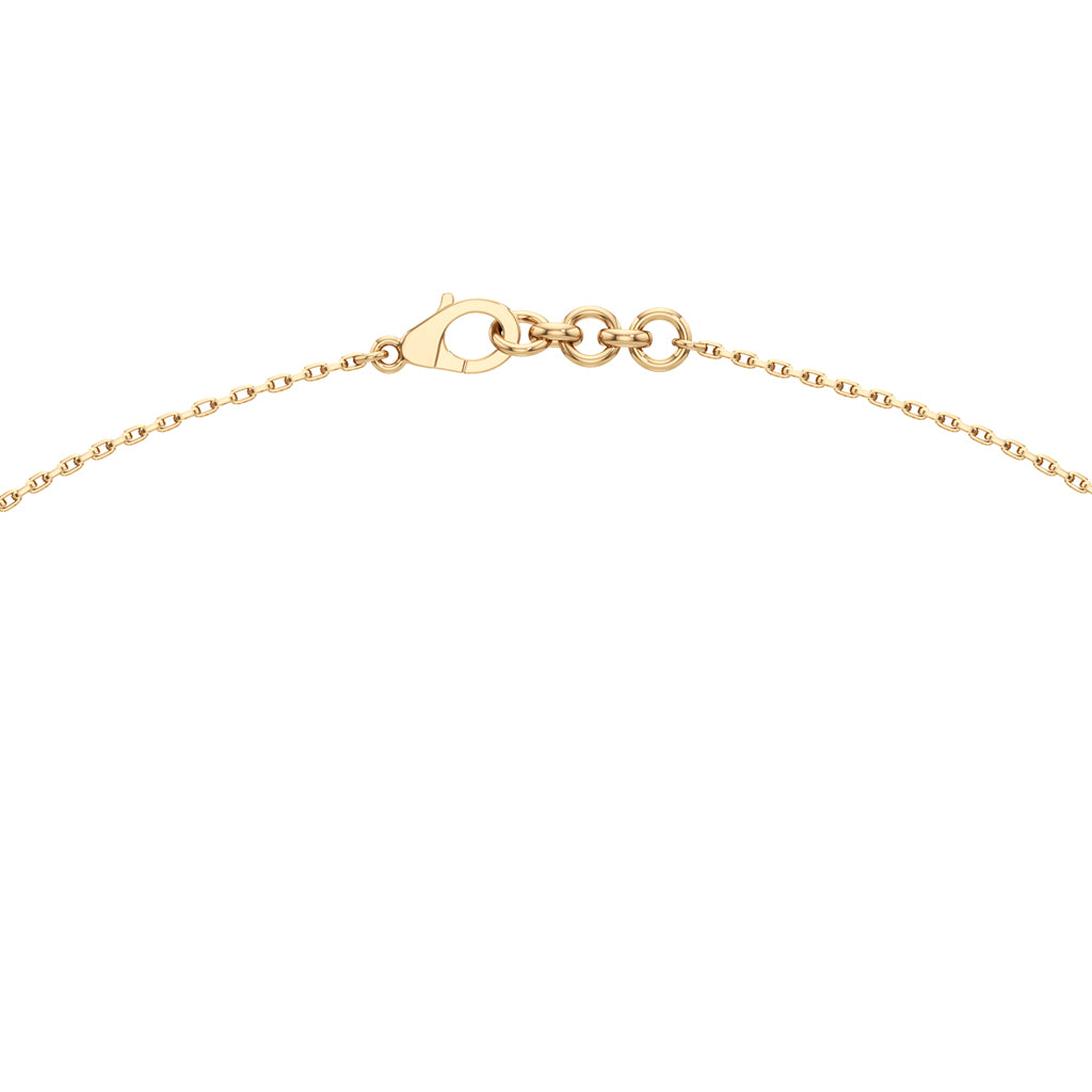 Celestia Interlocking Heart & Pear Drop Pendant Necklace