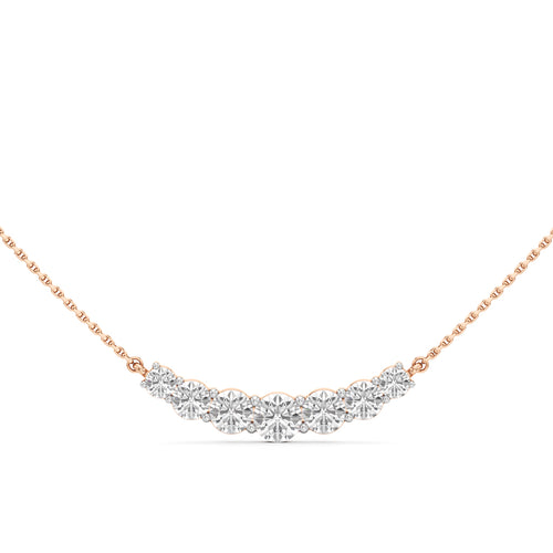 Astra Radiant Seven-Stone Diamond Necklace