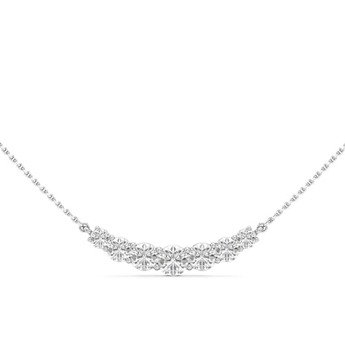 Astra Radiant Seven-Stone Diamond Necklace