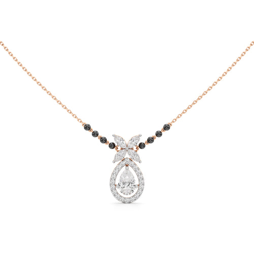 Noir Blossom Mangalsutra