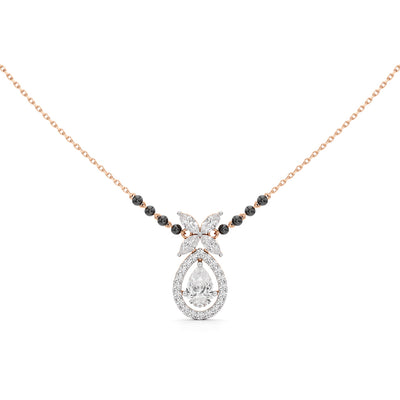 Noir Blossom Mangalsutra