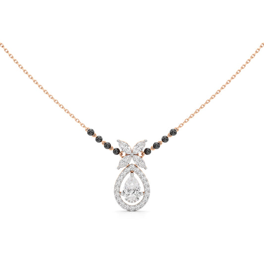 Noir Blossom Mangalsutra