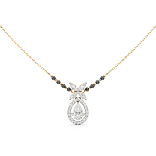 Noir Blossom Mangalsutra