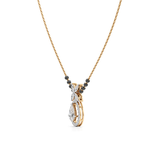 Noir Blossom Mangalsutra