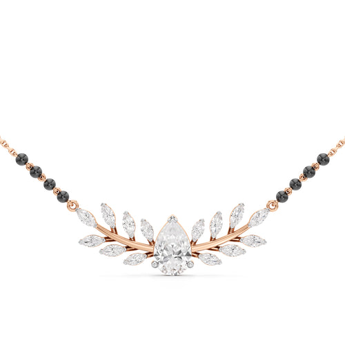 Lustre Leaf Mangalsutra