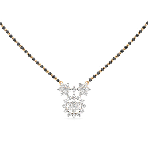 Floral Radiance Mangalsutra.