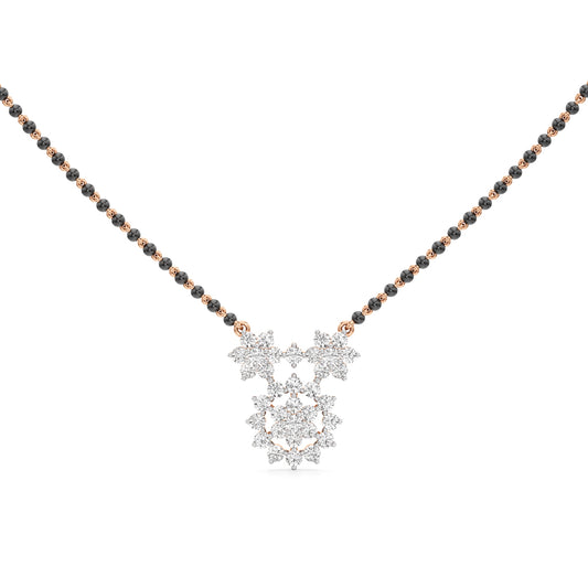 Floral Radiance Mangalsutra.