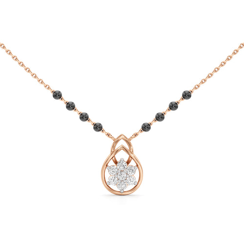 Teardrop Blossom Mangalsutra