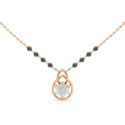 Teardrop Blossom Mangalsutra