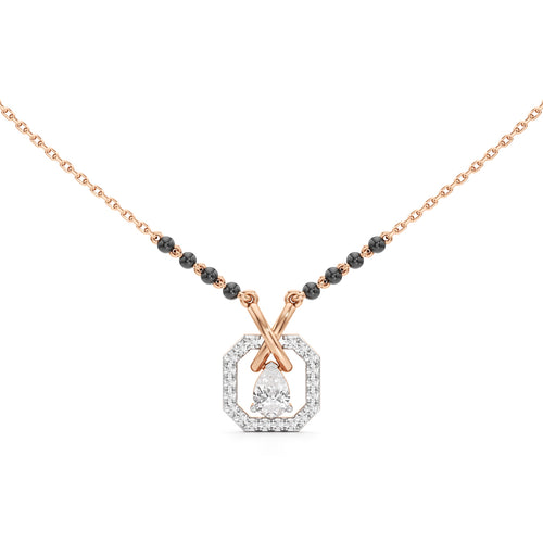 Ethereal OctaBloom Diamond Mangalsutra