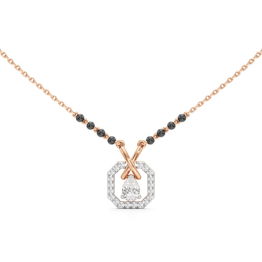 Ethereal OctaBloom Diamond Mangalsutra