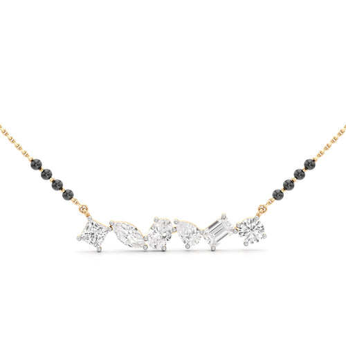 Celestia Multi-Cut Diamond Mangalsutra