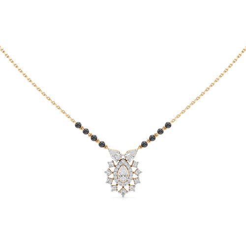 Aarohi Royal Bloom Diamond Mangalsutra