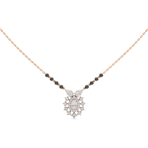 Aarohi Royal Bloom Diamond Mangalsutra