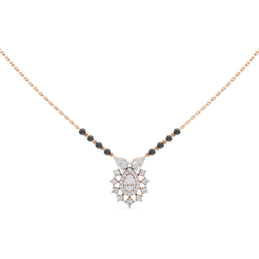 Aarohi Royal Bloom Diamond Mangalsutra