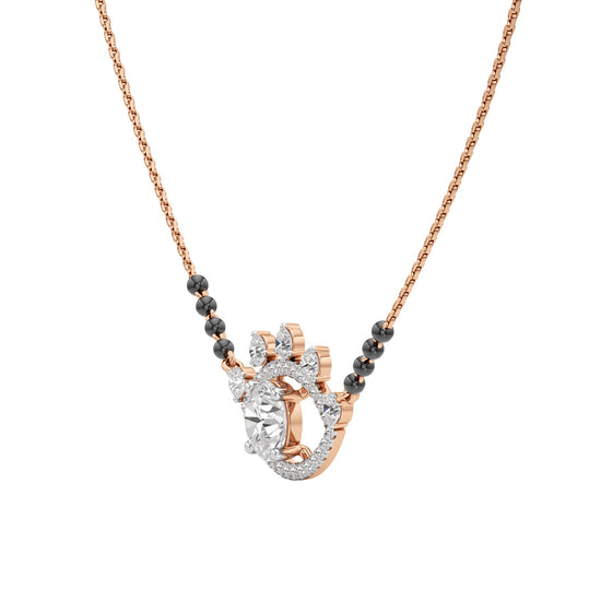 Aarohi Evil Eye Diamond Mangalsutra