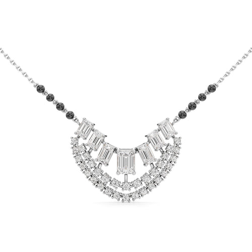 Kritika Radiant Halo Diamond Mangalsutra