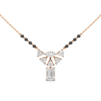 Aadhira Regal Charm Diamond Mangalsutra