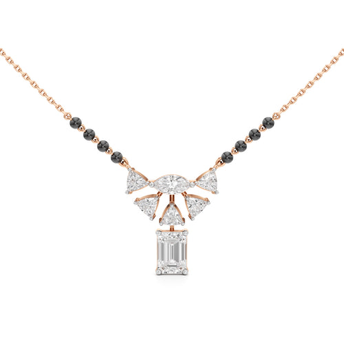 Aadhira Regal Charm Diamond Mangalsutra