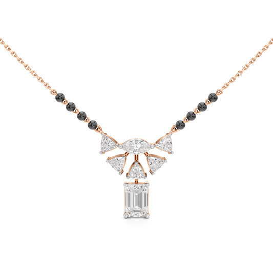 Aadhira Regal Charm Diamond Mangalsutra