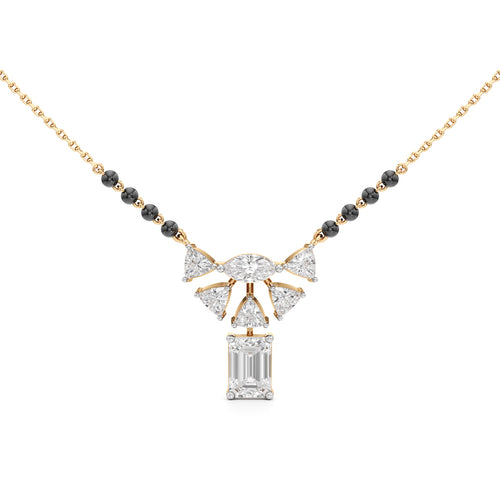 Aadhira Regal Charm Diamond Mangalsutra