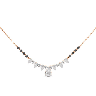 Ishita Radiant Bloom Diamond Mangalsutra