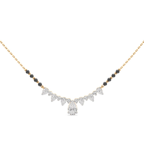 Ishita Radiant Bloom Diamond Mangalsutra