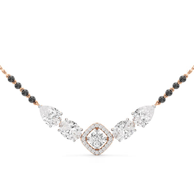 Regal Bloom Diamond Mangalsutra