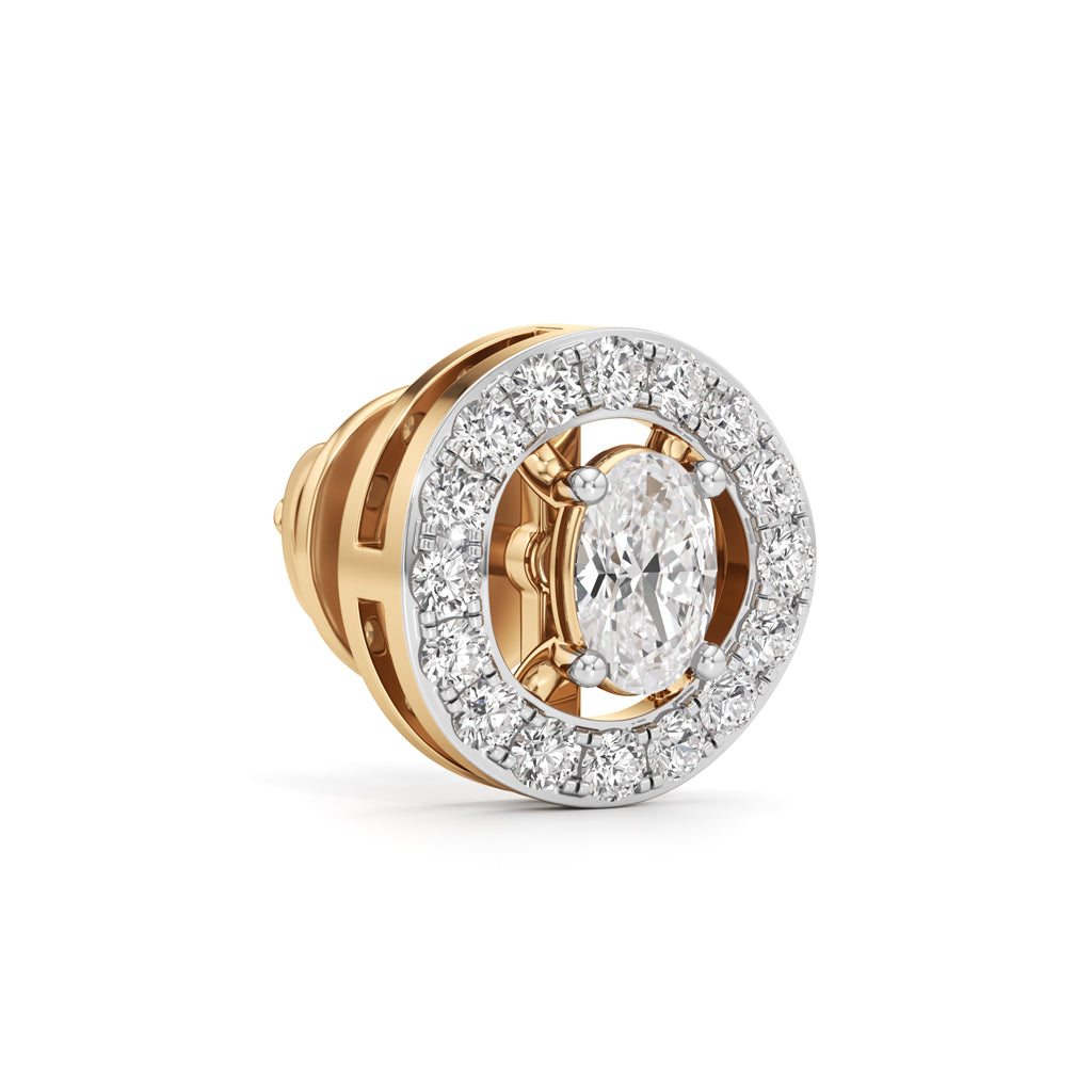 Ethereal Marquise Butterfly Studs in 925 silver 18k Gold Plated