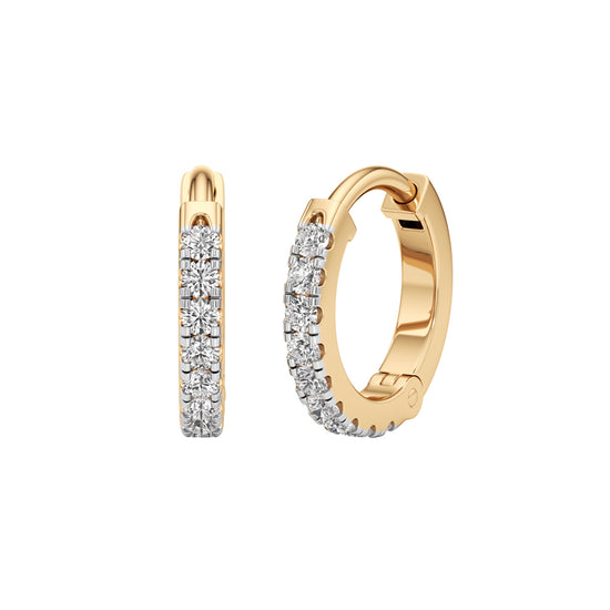 Geometric Hexagon 925 Silver  18k Gold Vermeil Statement Earrings