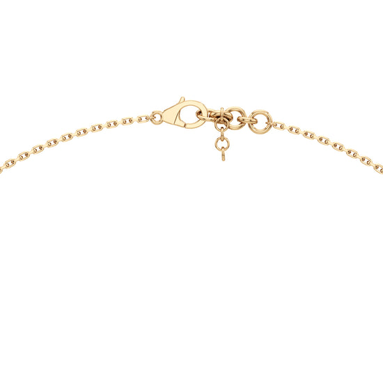 Meadow Muse Drop Necklace  925 Sterling Silver 18k Gold Vermeil Lab Grown Diamond