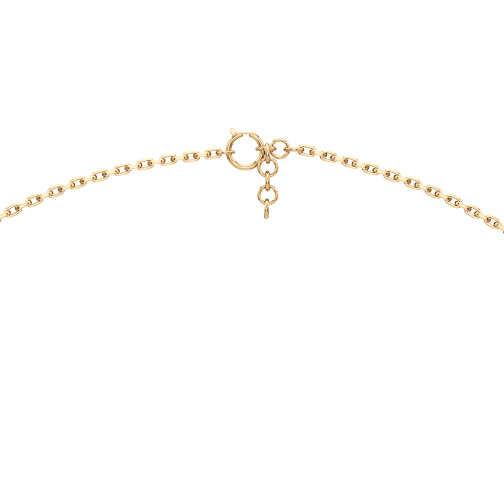 925 Silver 18k Gold Plated Eternal Heart  Pear Drop Pendant