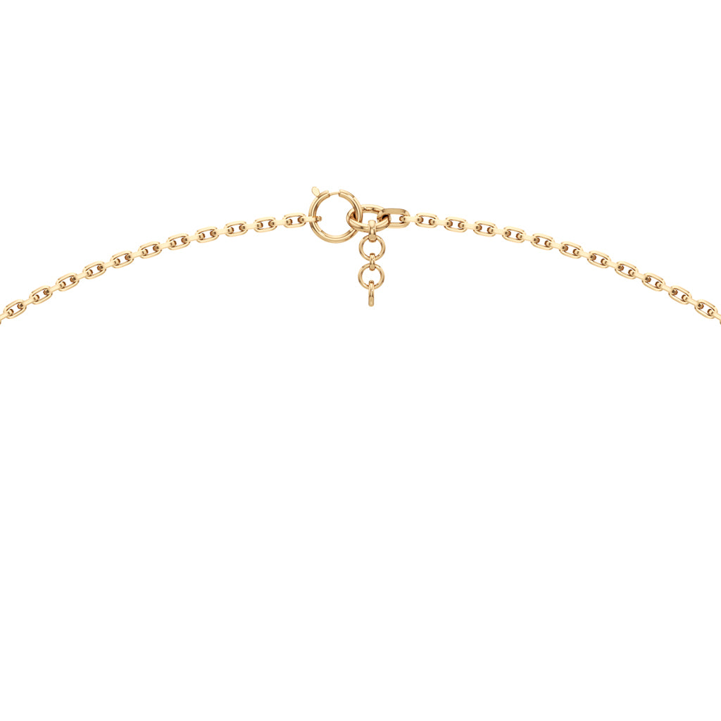 Serpentine Marquise Leaf Pendant  925 Sterling Silver 18k Gold Vermeil Lab Grown Diamond