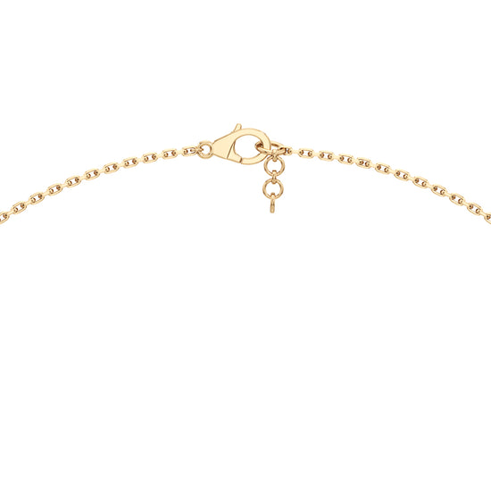 Floral  925 Silver 18K Gold Plated Pendant Necklace