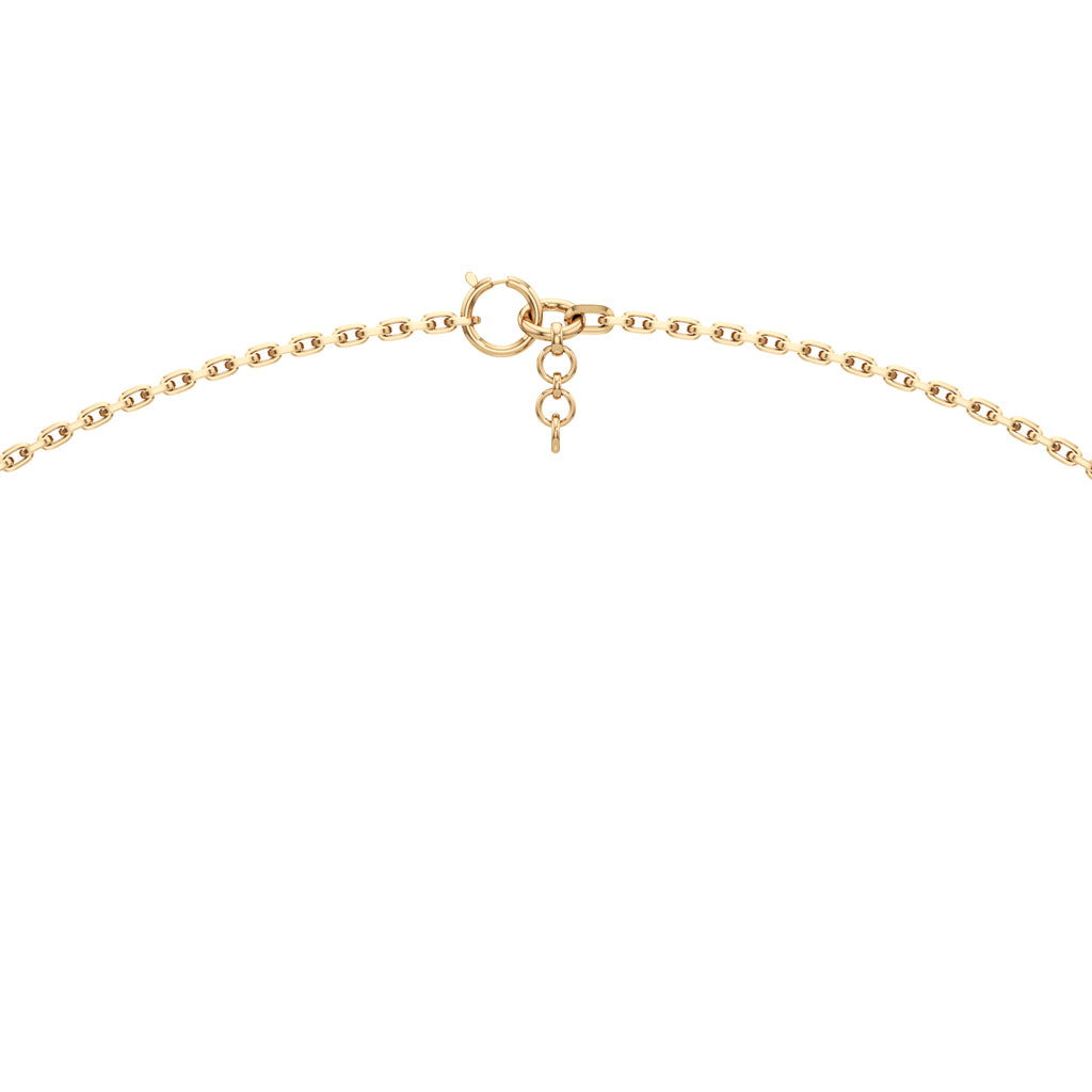 925 Silver 18K Gold Plated Floral Lab Grown Diamond Pendant